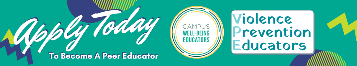 Apply today to be a peer educator - link to application